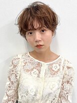 ルアン 上通り(ruen)&nbsp;大人無造作ショートパーマ ruen 上通り 右田莉奈