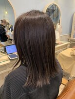 ロコ 門前仲町店(Loco by neolive)&nbsp;きりっぱなしボブ[門前仲町/ハイライト/白髪ぼかし/カラー]