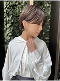ヘルシースタイル×チョコレート×透明感ショート