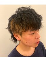 バチカ(BATICA)&nbsp;ハイライト　ローライト　ウルフマッシュ