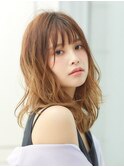 ほつれウェーブ×リラクシーミディ