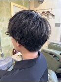 【メンズスタイル】マッシュパーマ