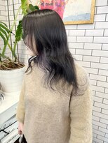 リール(THE RIRE.)&nbsp;＊THE  RIRE.  アッシュグレー×インナーラベンダー＊