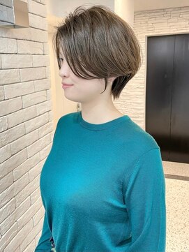 メモリーズ 表参道(Memories) ショートボブ/簡単スタイリング/丸みショート/可愛い/20代30代