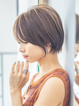 ベンジー 中目黒店(benji) 軽い動きのショートボブ
