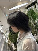 くびれウルフ×ブルーブラックカラー