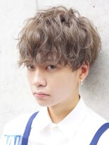 オーシャントーキョー サニー 原宿(OCEAN TOKYO Sunny)&nbsp;波巻きパーマツイストスパイラルパーマツーブロックメンズ