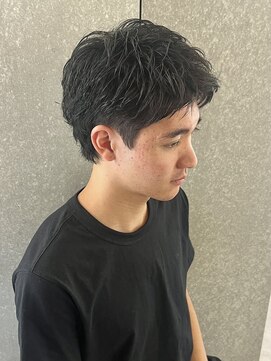 ニアウ 太田店(Niau) メンズ刈り上げないショートスパイキーショートジェントルヘア