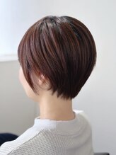 リ ヘアーデザイン(Re: hair Design) ショートボブ髪型20代30代40代50代前髪あり前髪なし面長丸顔