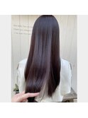 ロング/アースベージュ/髪質改善/酸性ストレート/艶髪/京成小岩