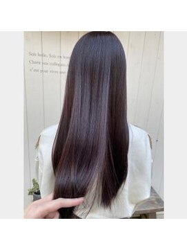 ビーチェ 小岩(Bice) ロング/アースベージュ/髪質改善/酸性ストレート/艶髪/京成小岩