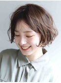 ショートボブベージュ