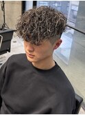 スペインカールメッシュスパイラルパーマ波巻きパーマ眉毛