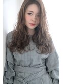 伸ばしかけパーマスタイル☆
