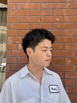 ウルバイサナンド(ULu by Sanando)&nbsp;ピンパーマ　スパイキーショート