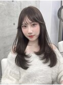 上品可愛い◇韓国くびれヘアショコラグレージュ