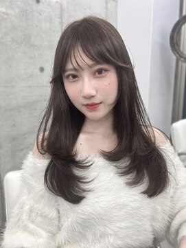 アイシー 表参道(ICY) 上品可愛い◇韓国くびれヘアショコラグレージュ