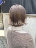 ホワイトグレージュ/デジタルパーマ/チェリーブラウン/吉祥寺