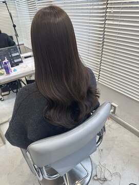 ユアーズヘア 新宿三丁目店(youres hair) グレージュブラウン