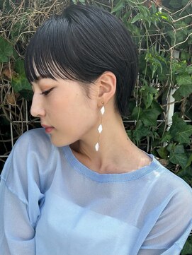 タイトマッシュ#くびれヘア#アプリコットオレンジ