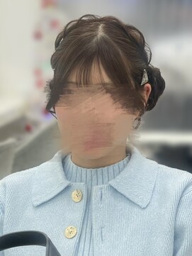 プッカモリ/ひつじヘア/クラゲヘア/ヘアセット/渋谷/編み込み