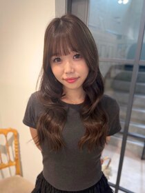 クレビア(CreBiA)&nbsp;ロングレイヤー/チョコレートブラウン/透明感カラー