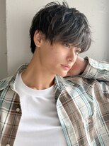 リヤン 表参道(lyann) リバースセンターパートサーフカールフェザーパーマa