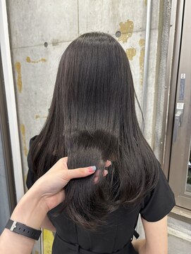 ディジョン(Dijon) 韓国顔まわりレイヤーカットグレージュオリーブベージュブラウン