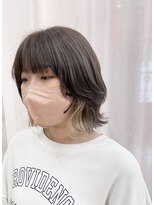 キセイ イオンモール新利府北館店(KISEI)&nbsp;ブリーチインナーカラー×ブロンドベージュ【10代～40代】