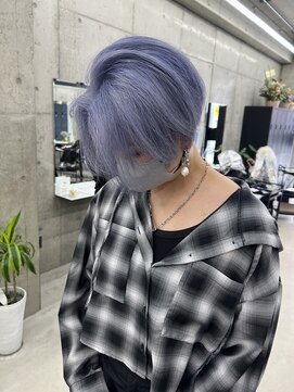 リノート バイ エゴル 名古屋(LINOET by ENGOL) 【LINOET 名古屋】佐藤まいら　ブルーシルバー