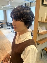 シカタリト 鎌倉(CICATA LiTo)&nbsp;40代/ショート/ショートボブ/パーマ/鎌倉
