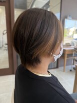 ヘアー ル シェーヌ ワンセカンド(hair le chene 1/2) 似合わせショートインナーフレミング