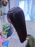 デザインカット＋ミントケアシャンプー＋頭皮パック3spaTr＋UV仕上