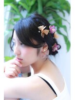【ミューズ栄】簡単アレンジスタイル　リボン畑バージョン♪