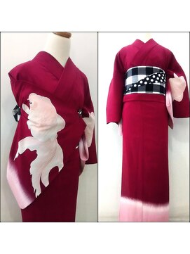 メイクアップノーブル(Make up NOBLE) 【夏美人☆】レンタル浴衣29+ヘアセット+着付け//￥8,800円