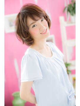 ヘアアンドビューティー ミック(Hair & Beauty miq) 《重軽感》がカワイイ♪無造作ミディアムb(miq阿佐ヶ谷)