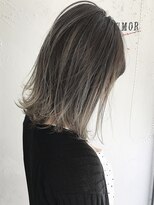 ルモア(RUMOR)&nbsp;Rumor×外国人グラデーションカラー『ダークグレイカラー』