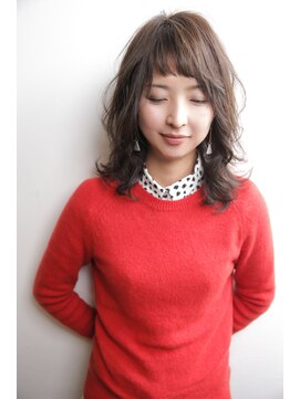 ヘアーメイクジェンテ(hair make gente) ミディアムウルフ