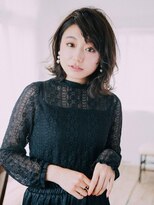 ヘアーアンドカラー プラーチェ(hair&color Plaatje) 外ハネクールフェザーバング【プラーチェ相模大野店 相模大野】