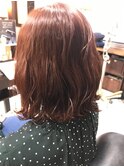 【CAN】外ハネ×レッドブラウン♪