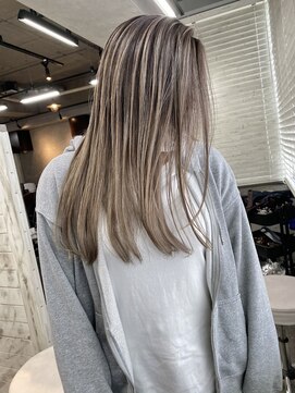 アポロ 横浜駅店(apollo) 艶々バレイヤージュ