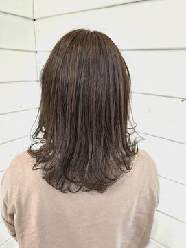 テラス ヘアアンドボタニカル(terrace) ミディアム/10代/20代/30代/グレージュ