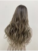 【marshu  OSAKA Style】ハイライト×透明感ベージュ