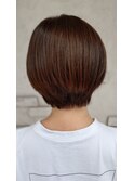 大人可愛いマッシュショート