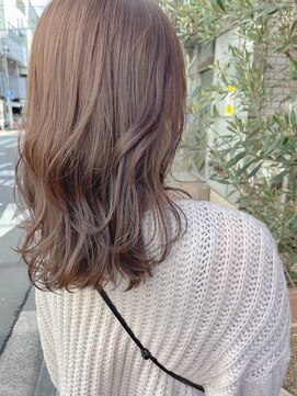 テトラ バイ ネオリーブ 横浜西口店(tetra by neolive) ブリーチなしでも透明感たっぷり明るめベージュ☆