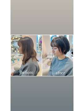 モナバイルーブル(MONA by Louvre) 【MONA】束感ショート