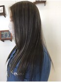 艶感♪髪質改善カラー大人可愛いミルクティーベージュハイライト