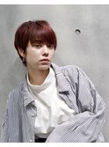 【RENJISHI】ブリーチなしの赤味ショート 