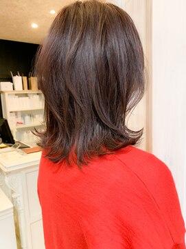 キャアリー(Caary) 福山美容院イルミナカラー人気Caaryラベンダー　パープルカラー