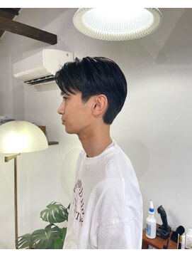 ニッカ(nicca) 短髪黒髪ワックスなし爽やかアップバングショート